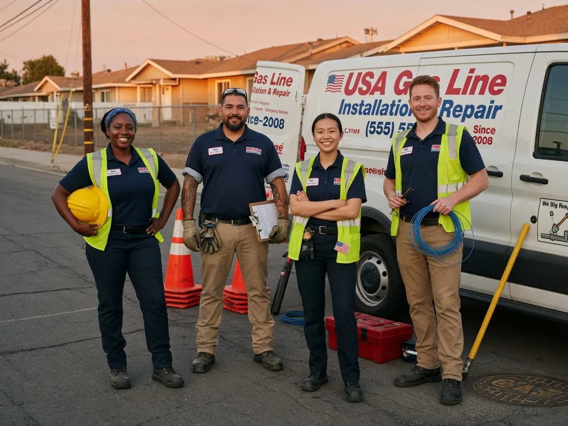 Gas Line Installation company in Luther, OK